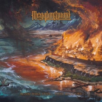 Megaton Sword - Blood Hails Steel - Steel Hails Fir i gruppen CD / Toppselgere hos Bengans Skivbutik AB (3971841)
