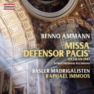 Ammann Benno - Missa 'Defensor Pacis' i gruppen Externt_Lager / Naxoslager hos Bengans Skivbutik AB (3971865)