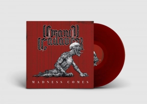 Grand Cadaver - Madness Comes (Dark Red Vinyl) i gruppen VINYL / Metal,Svensk Musikkk hos Bengans Skivbutik AB (3974395)
