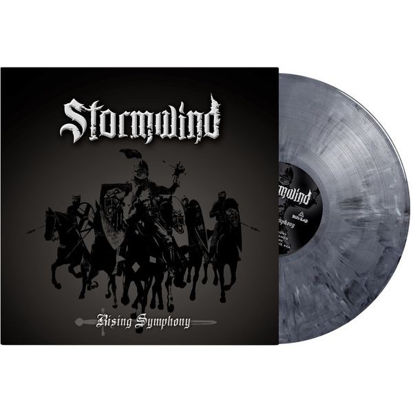 Stormwind - Rising Symphony (Lp Marlble Silver/) i gruppen VINYL / Metal/ Heavy metal hos Bengans Skivbutik AB (3975182)