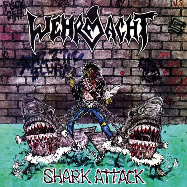 Wehrmacht - Shark Attack i gruppen VINYL / Toppselgere hos Bengans Skivbutik AB (3976384)
