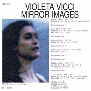 Johann Sebastian Bach Jean-Louis F - Mirror Images i gruppen CD hos Bengans Skivbutik AB (3976431)