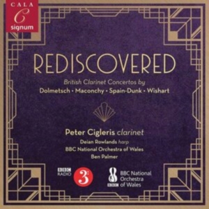 Dolmetsch Rudolph Maconchy Eliza - Rediscovered - British Clarinet Con i gruppen CD hos Bengans Skivbutik AB (3976438)