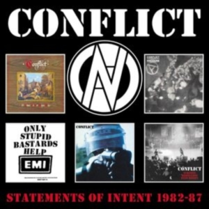 Conflict - Statements Of Intent 1982-87 i gruppen CD hos Bengans Skivbutik AB (3976692)