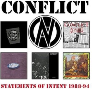 Conflict - Statements Of Intent 1988-94 i gruppen CD / Pop-Rock hos Bengans Skivbutik AB (3976693)