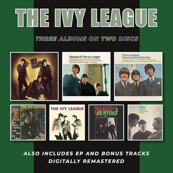 The Ivy League - This Is The Ivy League + 3 Albums & i gruppen CD / Rock hos Bengans Skivbutik AB (3976708)