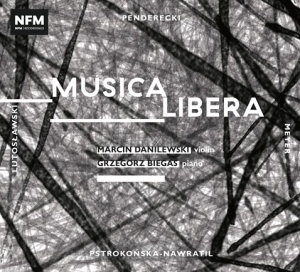 Krzysztof Penderecki Witold Lutosl - Musica Libera i gruppen Externt_Lager / Naxoslager hos Bengans Skivbutik AB (3977799)