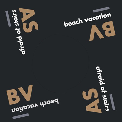 Afraid Of Stairs & Beach Vacation - 2014 Jigsaw/Dufflecoat Records Sing i gruppen VINYL / Rock hos Bengans Skivbutik AB (3979451)