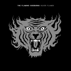 Flaming Sideburns - Silver Flames i gruppen VINYL hos Bengans Skivbutik AB (3979585)