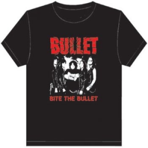 Bullet - T/S Bite The Bullet (S) i gruppen MERCHANDISE / Merch / Metal hos Bengans Skivbutik AB (3979942)