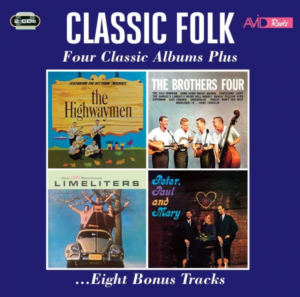 Various Artists - Classic Folk - Four Classic Albums i gruppen CD / Pop hos Bengans Skivbutik AB (3980776)