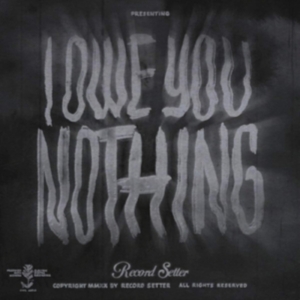 Record Setter - I Owe You Nothing (Clear & Black Sw i gruppen VINYL / Metal hos Bengans Skivbutik AB (3981597)