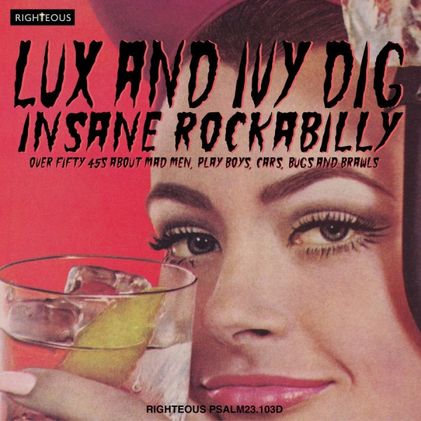 Various Artists - Lux And Ivy Dig Insane Rockabilly i gruppen CD / Toppselgere hos Bengans Skivbutik AB (3981763)