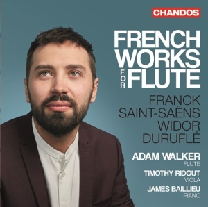 Maurice Durufle Cesar Franck Cami - French Works For Flute i gruppen CD / Klassisk hos Bengans Skivbutik AB (3982161)
