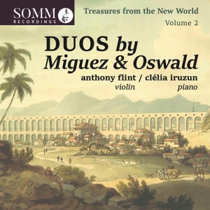Alexandre Levy Francisco Mignone - Duos By Miguez & Oswald - Treasures i gruppen Externt_Lager / Naxoslager hos Bengans Skivbutik AB (3983147)