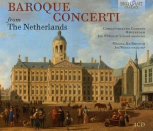 Willem De Fesch Albertus Groneman - Baroque Concerti From The Netherlan i gruppen Externt_Lager / Naxoslager hos Bengans Skivbutik AB (3983474)