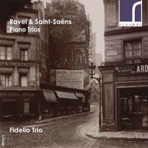 Ravel Maurice Saint-Saëns Charle - Piano Trios i gruppen Externt_Lager / Naxoslager hos Bengans Skivbutik AB (3983479)