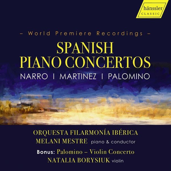 Martinez Mariana Narro Manuel P - Spanish Piano Concertos i gruppen CD hos Bengans Skivbutik AB (3985415)