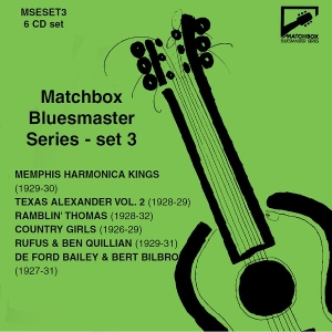 Various Composers - Matchbox Bluesmaster Series, Set 3: i gruppen CD hos Bengans Skivbutik AB (3988855)