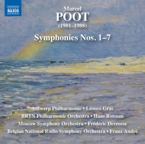 Marcel Poot - Symphonies Nos. 1-7 i gruppen CD / Klassisk hos Bengans Skivbutik AB (3991412)