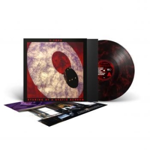 T-Tops - Staring At A Static Screen (Red/Bla i gruppen VINYL / Pop-Rock hos Bengans Skivbutik AB (3992522)