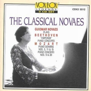Beethoven / Mozart - Classical Novaes i gruppen CD hos Bengans Skivbutik AB (3993425)