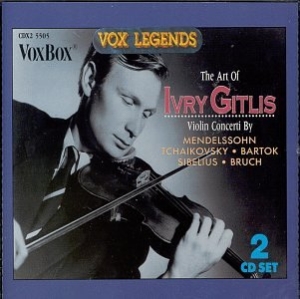 Bartok / Sibelius / Tchaikovsky - Art Of Ivry Gitlis i gruppen CD hos Bengans Skivbutik AB (3994481)