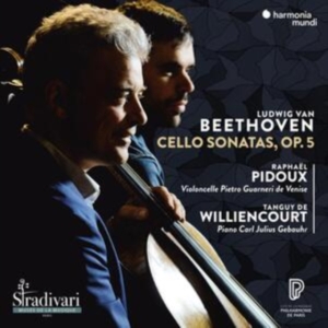 Raphael Pidoux - Beethoven Cello Sonatas Op. 5 i gruppen CD / Klassisk,Annet hos Bengans Skivbutik AB (3995057)