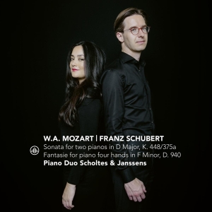 Piano Duo Scholtes & Janssens - Sonata For Two Pianos In D Major, K. 448/375A | Fa i gruppen CD hos Bengans Skivbutik AB (3995114)