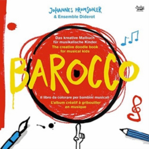 Pramsohler Johannes - Barocco - Creative Doodle Book For Music i gruppen CD / Annet hos Bengans Skivbutik AB (3995309)