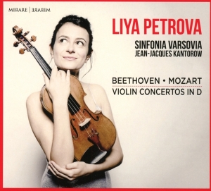 Liya Petrova - Beethoven Mozart Violin Concertos In D i gruppen CD hos Bengans Skivbutik AB (3995326)