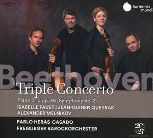Faust - Beethoven Triple Concerto Op. 56 i gruppen CD hos Bengans Skivbutik AB (3995339)