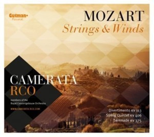 Camerata Rco - Mozart - Strings & Winds i gruppen CD / Annet hos Bengans Skivbutik AB (3995598)