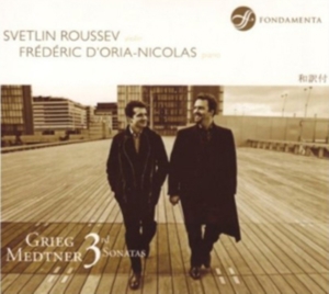 Svetlin Roussev - Grieg/Medtner i gruppen CD / Klassisk,Annet hos Bengans Skivbutik AB (3995771)