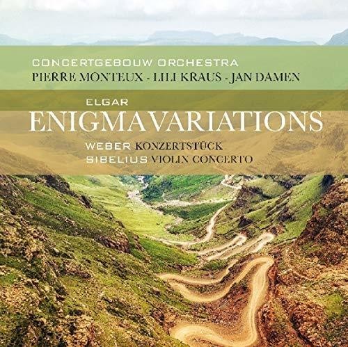 Elgar/ Weber/ Sibelius - Enigma Variations/Violin i gruppen CD / Toppselgere hos Bengans Skivbutik AB (3995850)