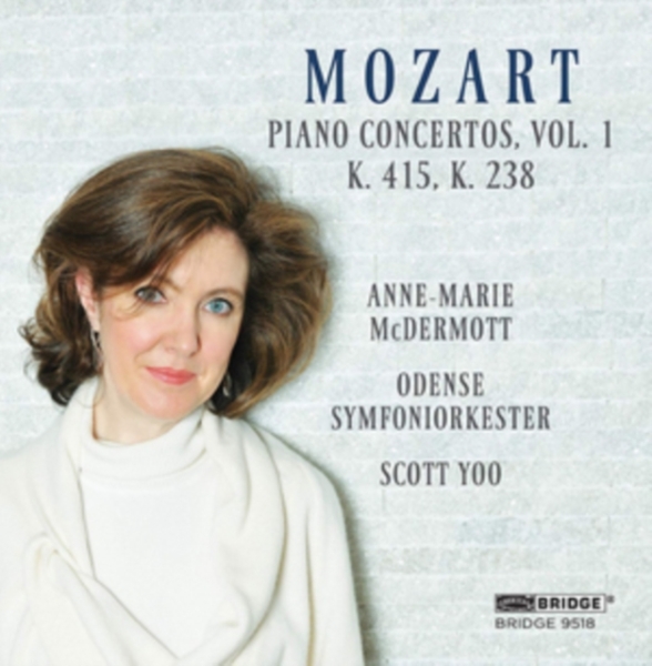 Mcdermott Anne-Marie/Odense Symfoniorkes - Mozart Piano Concertos K415 & K238 i gruppen CD / Klassisk hos Bengans Skivbutik AB (3995986)