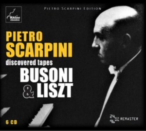 Pietro Scarpini - Plays Busoni And Liszt i gruppen CD / Klassisk,Annet hos Bengans Skivbutik AB (3996005)