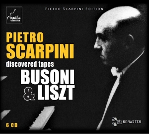 Pietro Scarpini - Plays Busoni And Liszt i gruppen CD hos Bengans Skivbutik AB (3996005)