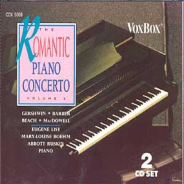 Various - Romantic Piano Concerto, Vol. 6 i gruppen CD / Toppselgere hos Bengans Skivbutik AB (3996730)