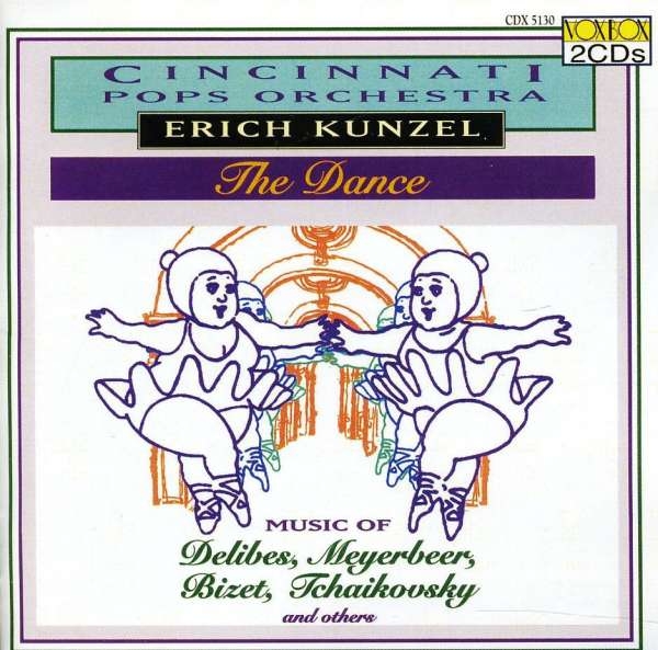 Various - The Dance - Music Of Delibes, Bizet i gruppen Externt_Lager / Naxoslager hos Bengans Skivbutik AB (3996752)