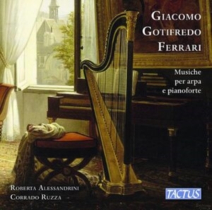 Ferrari Giacomo Gotifredo - Musiche Per Arpa E Pianoforte i gruppen Externt_Lager / Naxoslager hos Bengans Skivbutik AB (3999587)