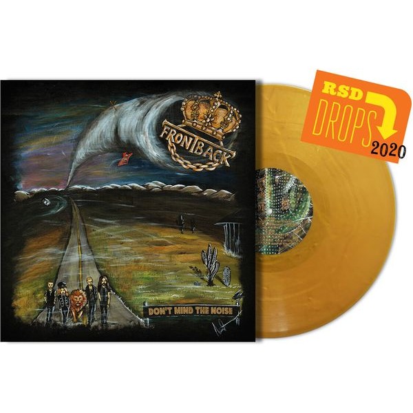 Frontback - Dont Mind The Noise (Gold Vinyl) i gruppen VINYL / Metal/ Heavy metal hos Bengans Skivbutik AB (4000392)