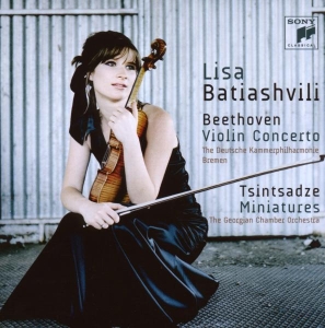 Batiashvili Lisa - Beethoven: Violin Concerto In D Minor, Op. 61 - Tsintsadze: Miniatures i gruppen CD hos Bengans Skivbutik AB (4002986)