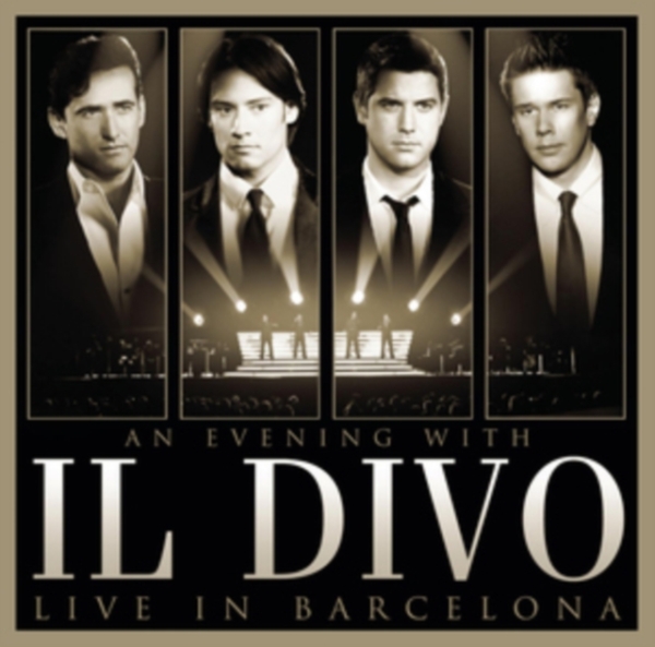 Il Divo - An Evening With Il Divo - Live In Barcel i gruppen CD / Toppselgere hos Bengans Skivbutik AB (4003081)