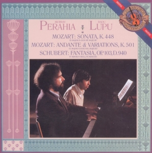 Perahia Murray - Mozart: Sonata In D Major For Two Pianos, K. 448 Schubert: Fantasia In F Minor For Piano, Four Hand i gruppen CD hos Bengans Skivbutik AB (4003199)