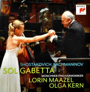 Gabetta Sol - Shostakovich Cello Concerto No. 1 / Rachmaninov Sonata For Cello And Piano Op. 19 i gruppen Annet /  hos Bengans Skivbutik AB (4003340)