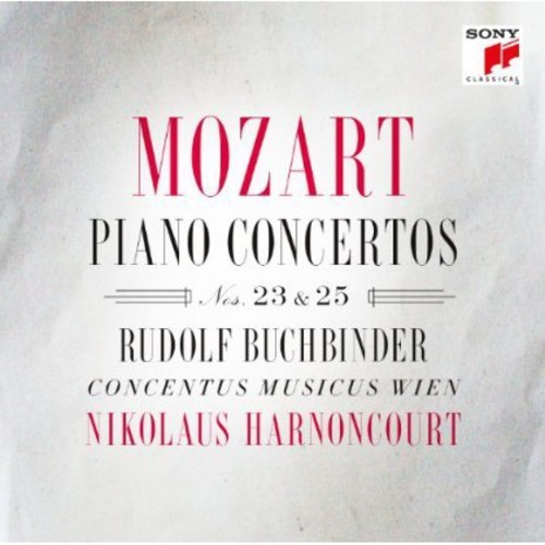 Harnoncourt Nikolaus & Rudolf Buchbinder - Mozart: Piano Concertos Nos. 23 & 25 i gruppen CD / Klassisk hos Bengans Skivbutik AB (4003387)