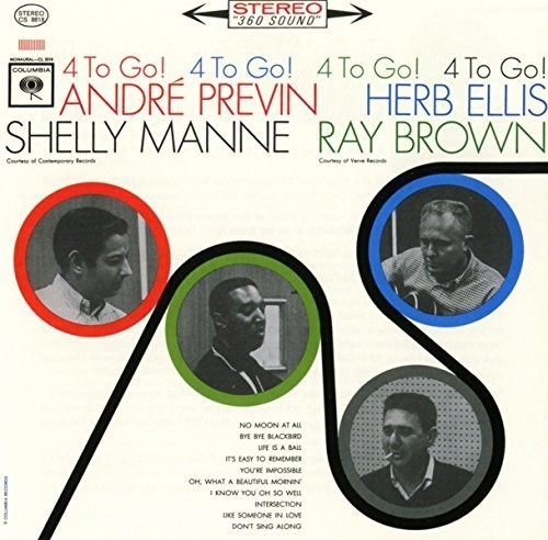 Previn André - 4 To Go! i gruppen CD / Jazz/Blues hos Bengans Skivbutik AB (4006549)
