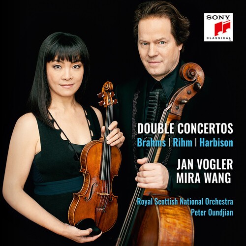 Vogler Jan - Brahms, Rihm, Harbison: Double Concertos i gruppen CD / Klassisk hos Bengans Skivbutik AB (4006917)