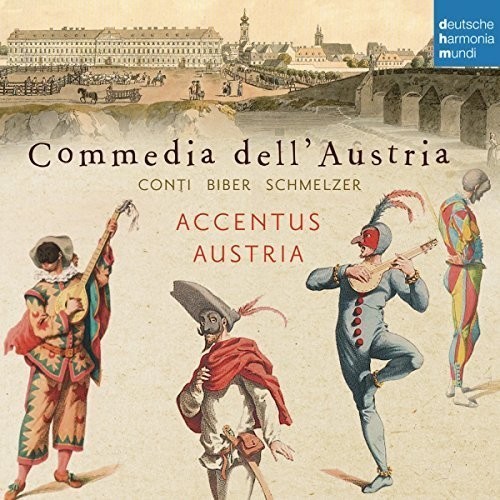 Accentus Austria - Commedia Dell'austria i gruppen CD / Annet hos Bengans Skivbutik AB (4008681)